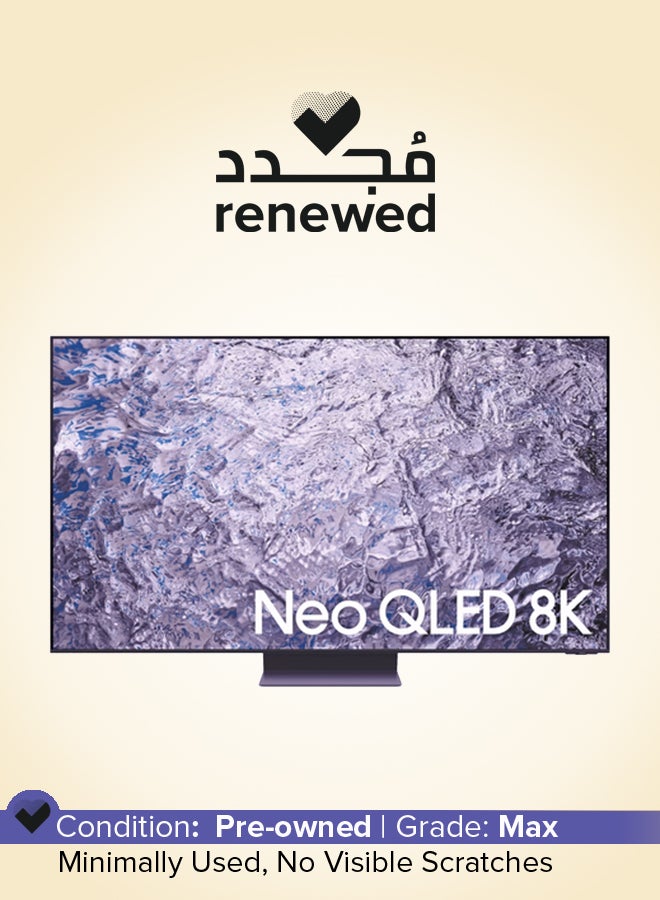 Samsung Renewed -  75 -Inch Smart Neo QLED TV - 8K -120Hz 75QN800C Black - Image 1