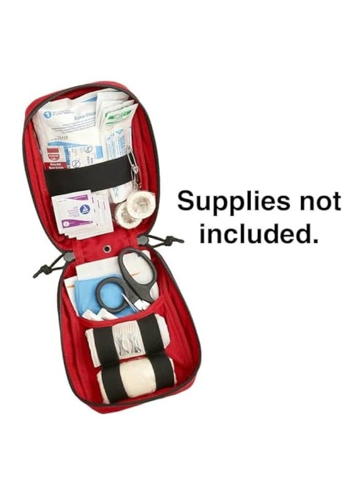 erorex First Aid Molle Pouch - Heavy Duty IFAK Pouch - Empty Medical Pouch Ideal for Military Use EMTs Law Enforcement Camping and Hiking - Med Pouch for Optimal Organization - Image 3