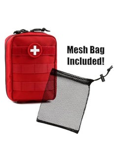 erorex First Aid Molle Pouch - Heavy Duty IFAK Pouch - Empty Medical Pouch Ideal for Military Use EMTs Law Enforcement Camping and Hiking - Med Pouch for Optimal Organization  - Image 4