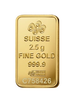 PAMP RAK GOLD - Suisse Pamp Queen 24K (999.9) 2.5g Gold Mined Bar  - Image 2