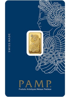 PAMP RAK GOLD - Suisse Pamp Queen 24K (999.9) 2.5g Gold Mined Bar  - Image 1