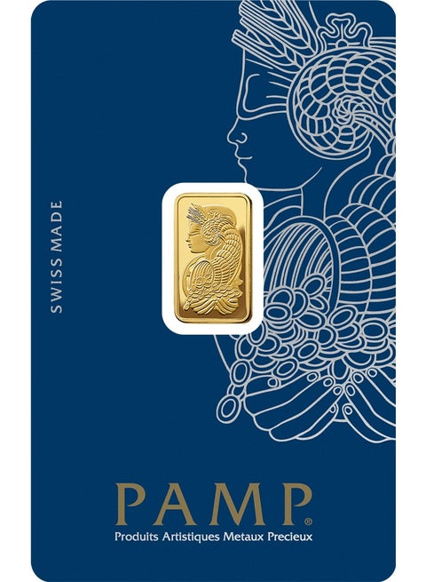RAK GOLD - Suisse Pamp Queen 24K (999.9) 2.5g Gold Mined Bar