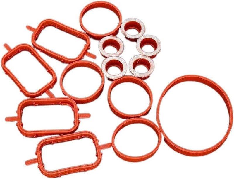 QASULER 14Pcs Intake Manifold Gasket Set - Image 2