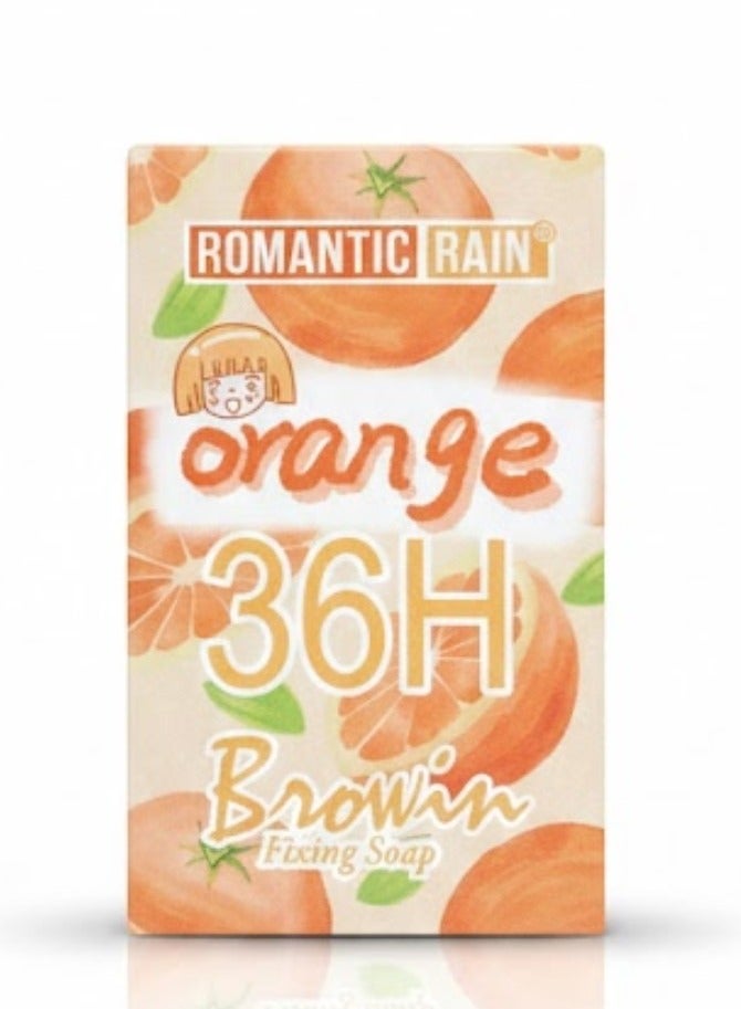 صابون حواجب يدوم طويلاً لتصفيف الحواجب - برتقالي