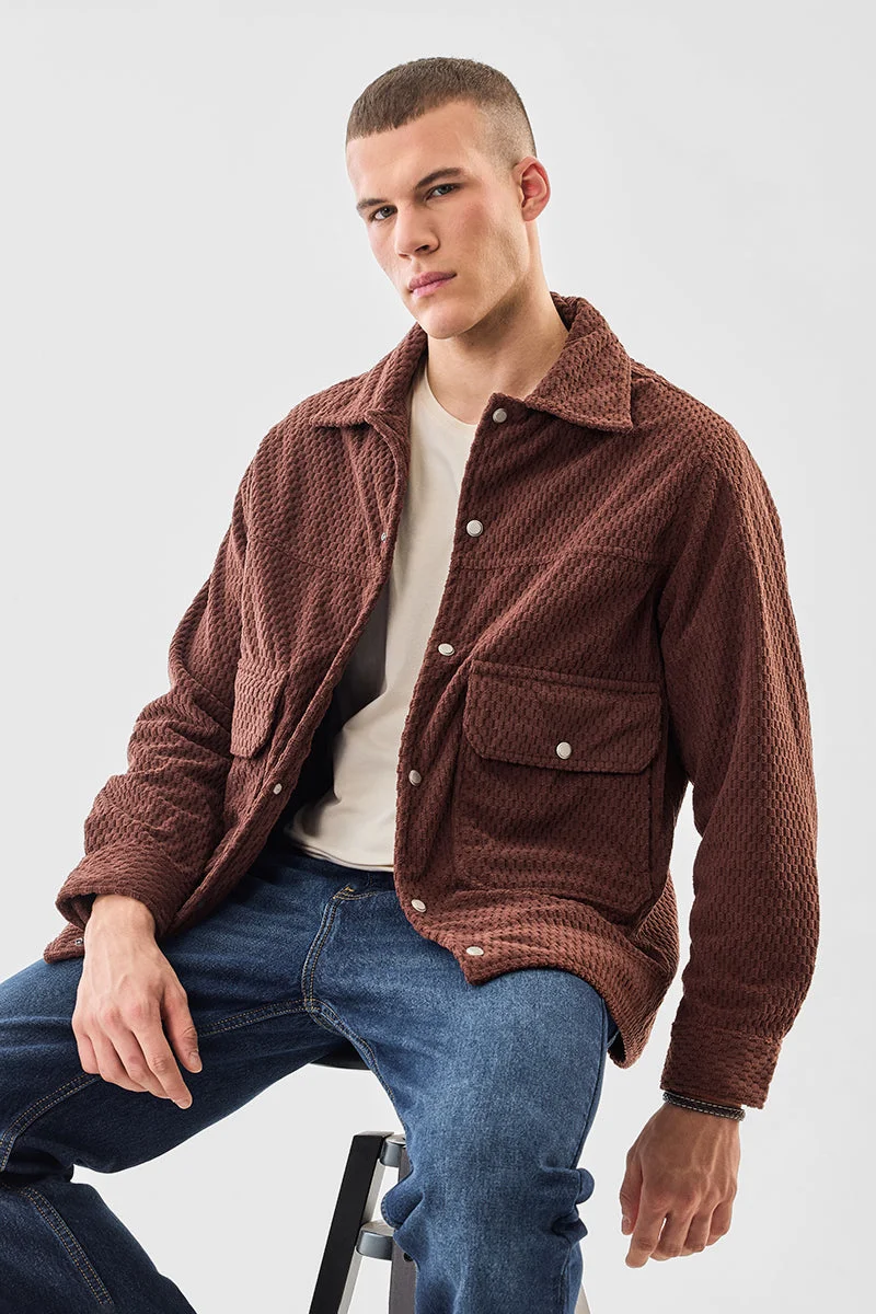 SNITCH Snap Button Double Pocket Jacket