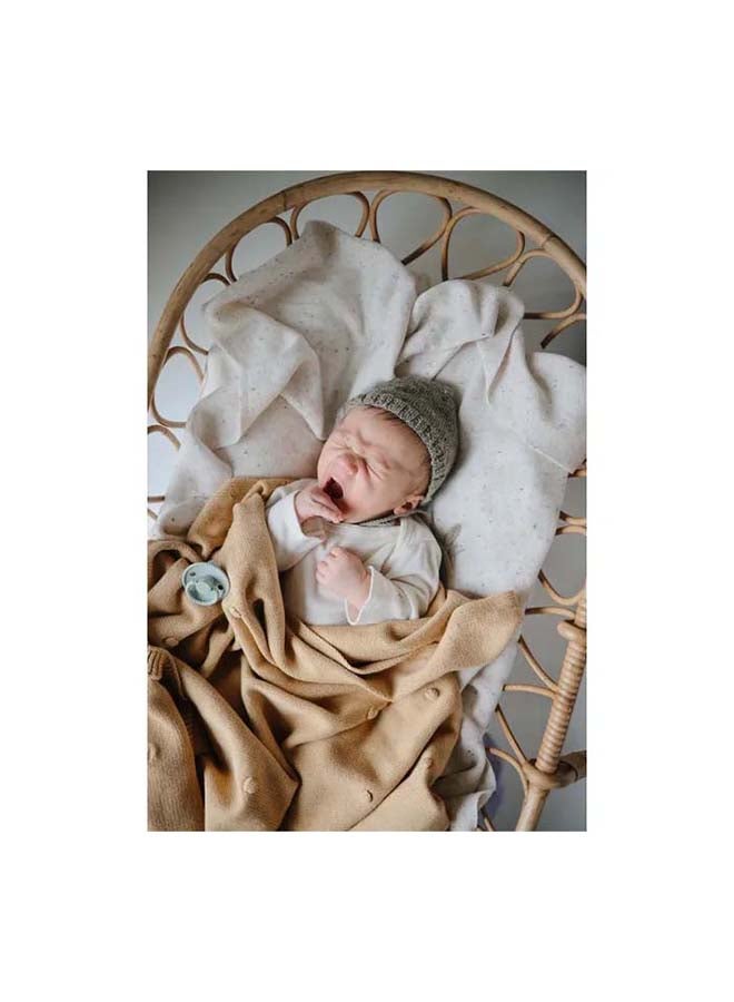 FRIGG Rope Latex Baby Pacifier 6-18M 2-Pack French Gray/Silver Gray - Size 2 - Image 4
