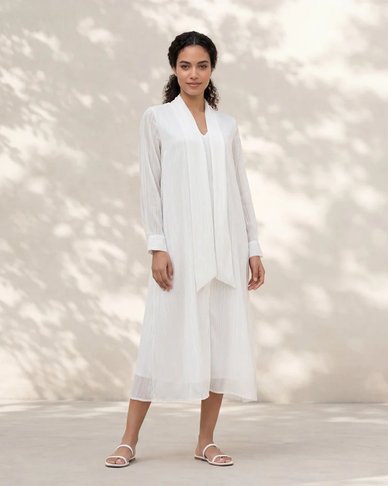 Redtag Women White Printed Maxi Dress