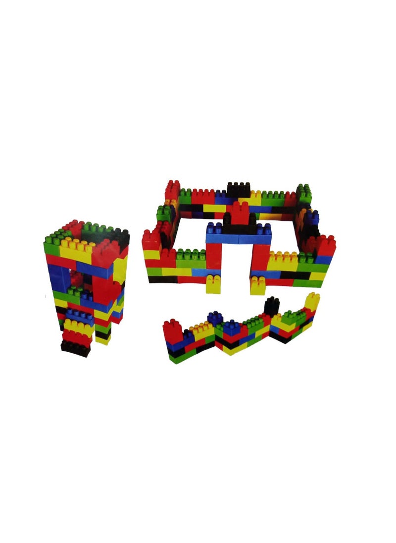 RBWTOYS RBW Toys Jumbo Blocks Building Sets Colorful Interlocking Blocks Set in Puzzle Games,Jumbo Building Blocks Set includes 50 durable plastic blocks in 4 different colors RW-16645  - Image 3