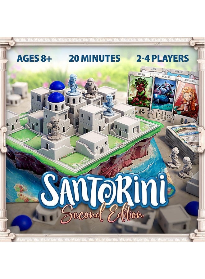 Roxley Games سانتوريني: الطبعة الثانية - لعبة استراتيجية أنيقة وسهلة مستندة إلى الأساطير اليونانية | للأعمار 8+ | مدة اللعب 20 دقيقة - Image 2