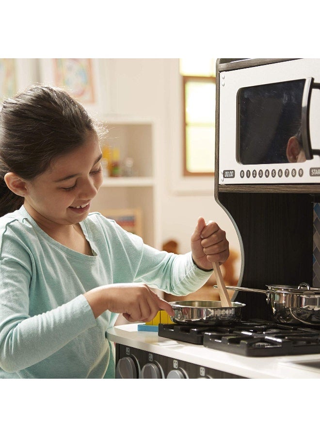 Melissa & Doug Let’s Play House! 8-Piece Pots & Pans Set - Image 4
