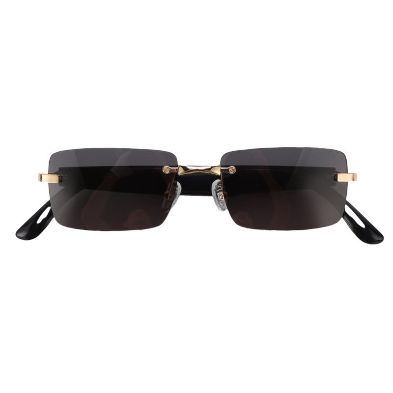 Real Time Translation Glasses Smart Bluetooth Translator Sunglasses Support for GPT DeepSeek Model Gold Gray - Image 3