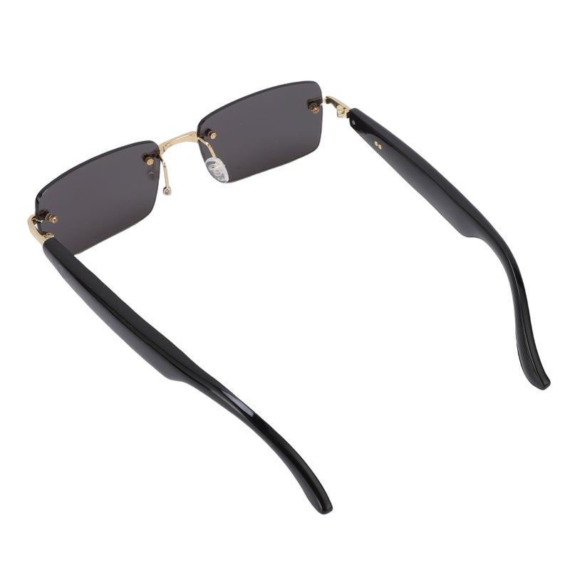 Real Time Translation Glasses Smart Bluetooth Translator Sunglasses Support for GPT DeepSeek Model Gold Gray - Image 5
