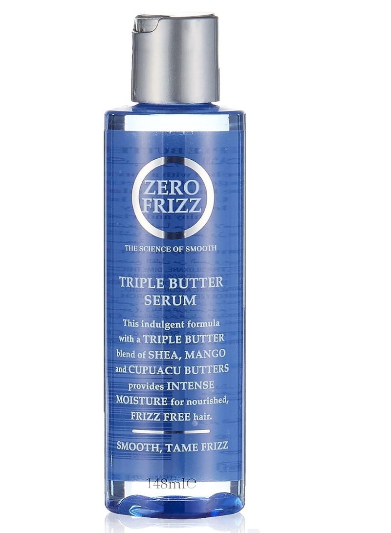 ZERO FRIZZ TRIPLE BUTTER HAIR SERUM 148ML