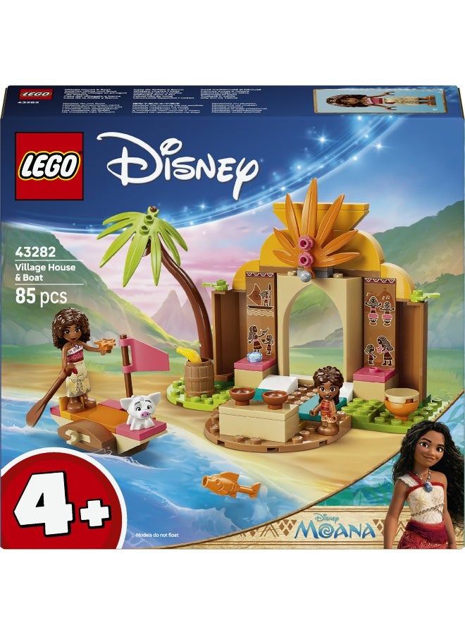 LEGO Disney Moana Village House & Boat 43282 Building Toy Set (149 Pieces) - Image 2