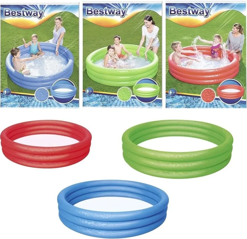 Bestway 152*30 cm 3-part Colorful Children's Pool