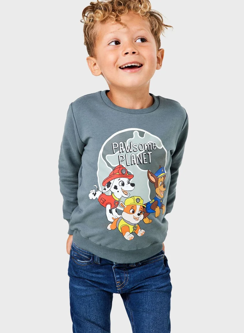 NAME IT Kids Paw Patrol Sweatshirt