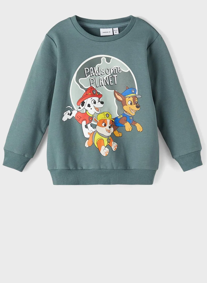 NAME IT Kids Paw Patrol Sweatshirt