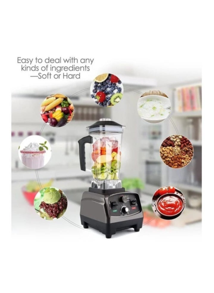 Denx Super Professional Daily Blending Blender - 1800W Motor Blending Seamlessly - 2L Glass Jar For Juicer, Ice Crusher And Electric Grinder | Dx1783 | 1800 W - Image 4