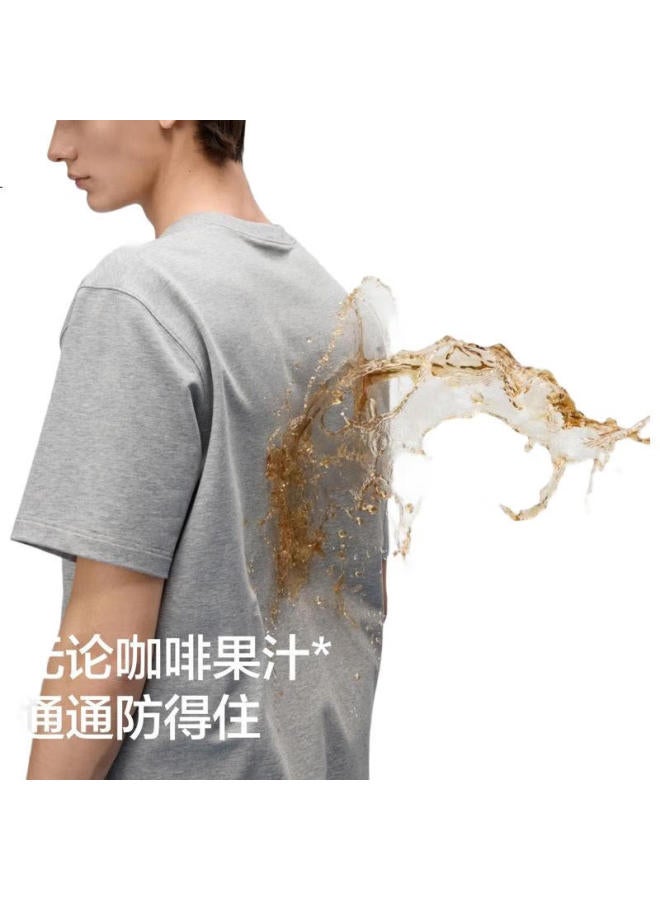 Bananain Jiaonei Yibo'S Choice] 502Go Pro Men'S Triple-Protection Hot Pot T-Shirt, Short Sleeve, Stain-Resistant, Cotton-Like Feel, Casual, Sun Protection - Image 1