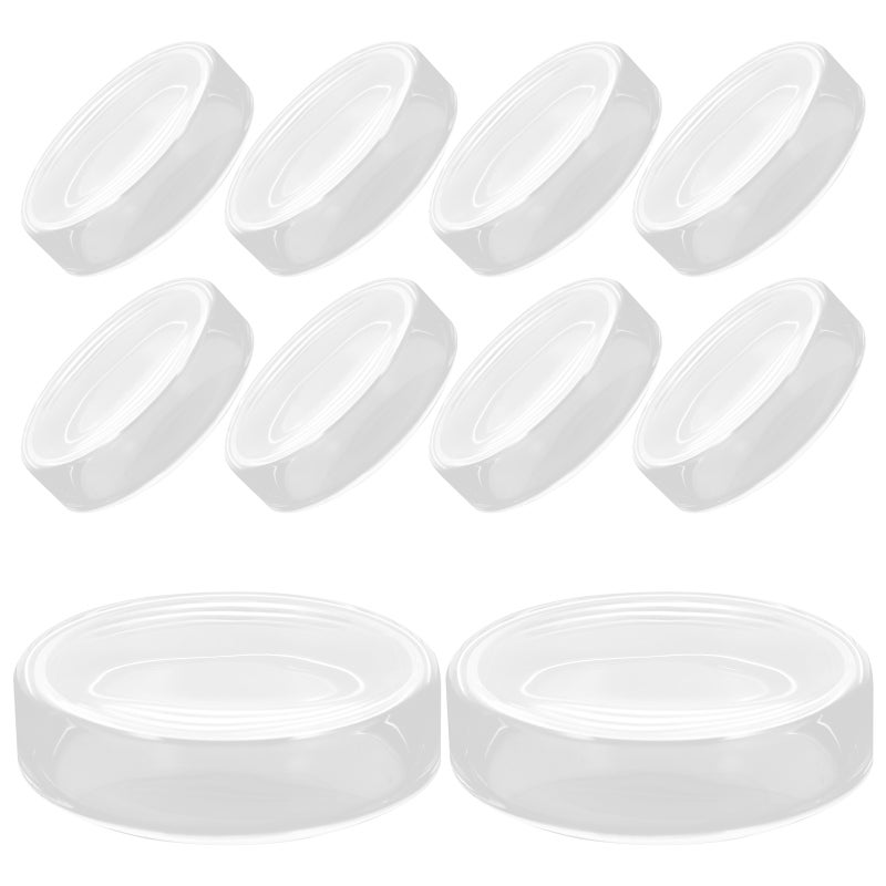 10pcs 60mm Glass Petri Dishes With Lids Reusable And For Cell Culture And Laboratory Experiments - Image 1