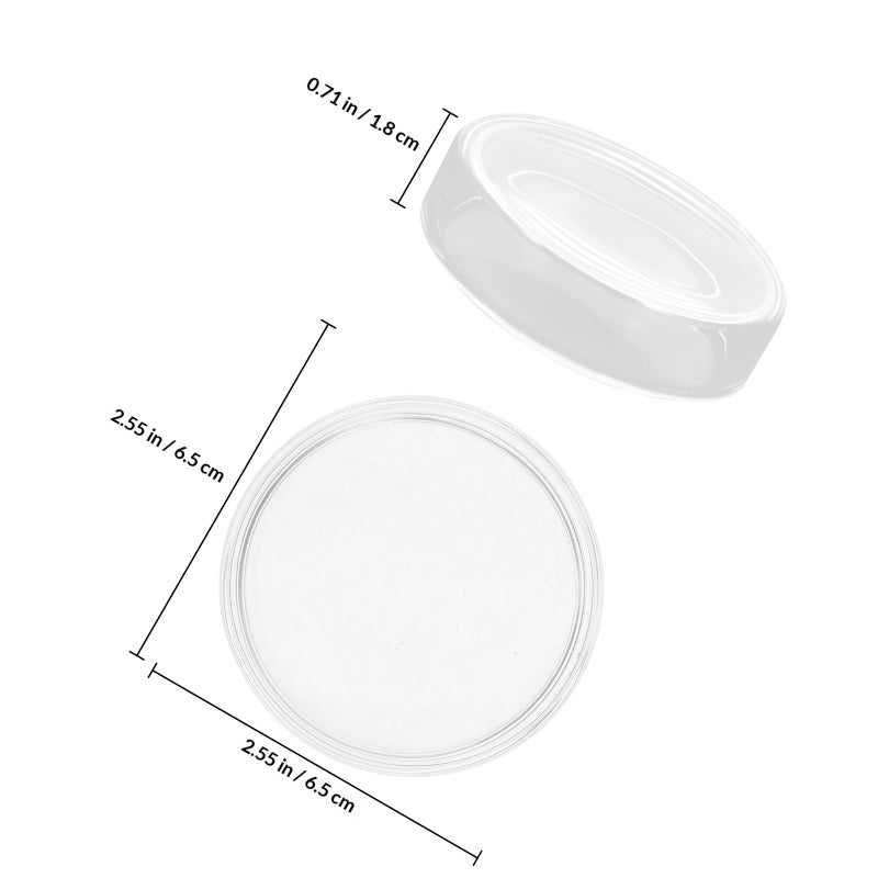 10pcs 60mm Glass Petri Dishes With Lids Reusable And For Cell Culture And Laboratory Experiments - Image 2
