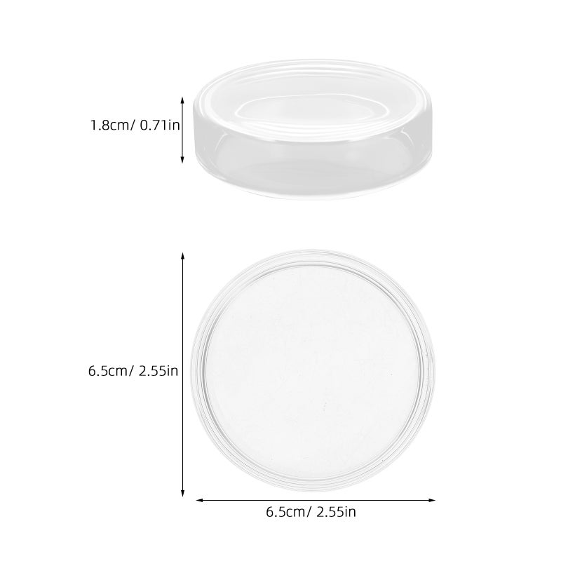 10pcs 60mm Glass Petri Dishes With Lids Reusable And For Cell Culture And Laboratory Experiments - Image 4