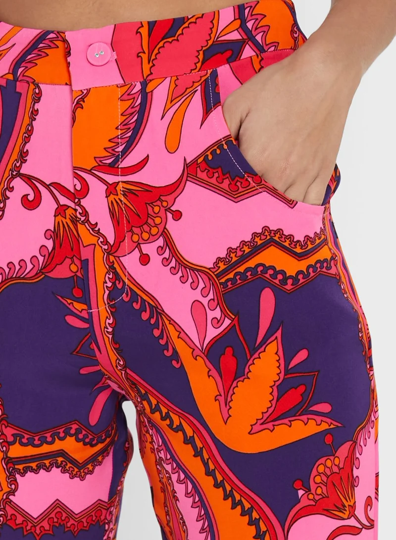 Never fully Dressed High Waist Printed Pants