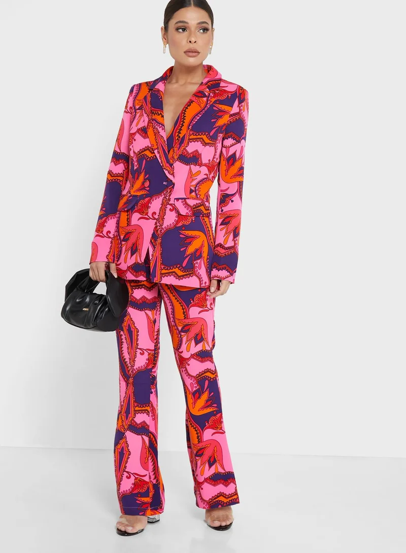 Never fully Dressed High Waist Printed Pants