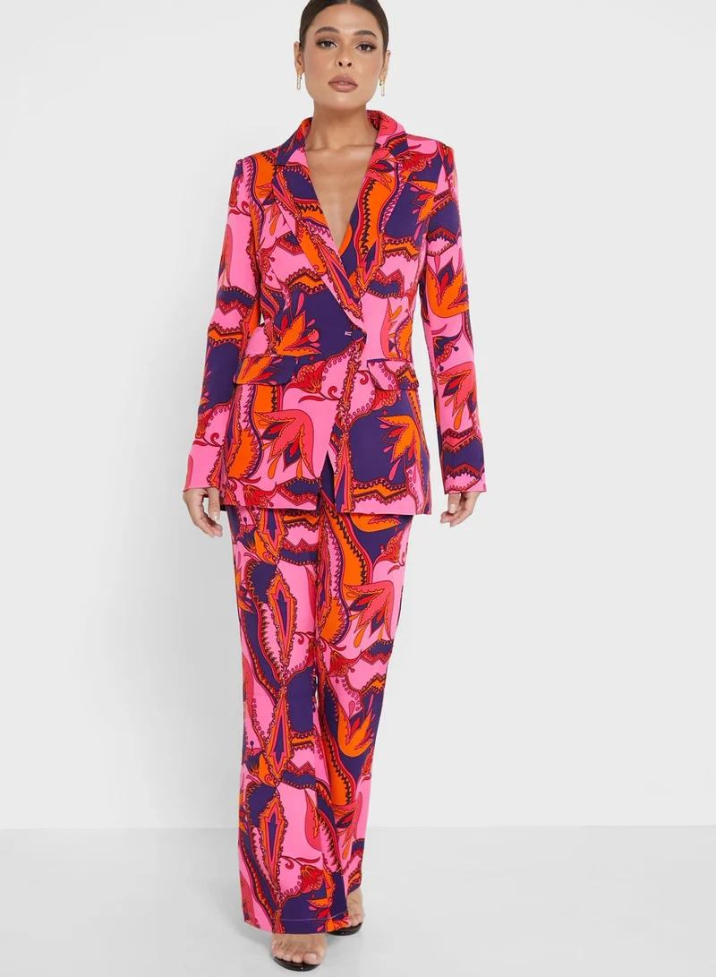 Never fully Dressed High Waist Printed Pants