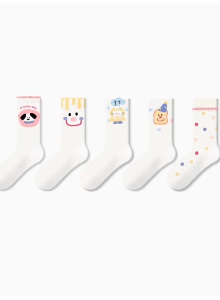 جوارب المرأة جوارب متوسطة الارتفاع جوارب بلا عظام صناديق هدايا إبداعية ★  صناديق الهدايا الإبداعية - Image 1