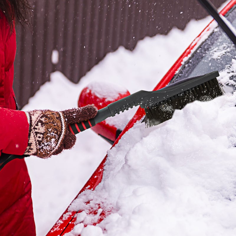 Detachable Snow Brush Multi-functional Ice Snow Scraper Car Use Snow Brush - Image 5