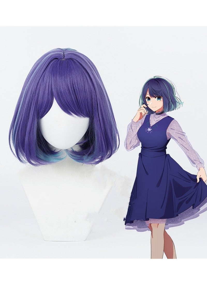 Kurokawa Akane Kurokawa Akane cos wig simulated scalp top OSHI NO KO cosplay wig costumes dress up wig  - Image 2