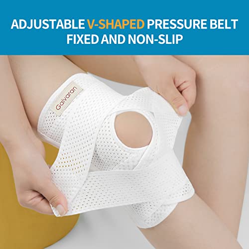 Galvaran Knee Brace with Side Stabilizers for Meniscal Tear Knee Pain ACL MCL Arthritis Injuries Recovery, Breathable Adjustable Knee Support for Men and Women - Image 4