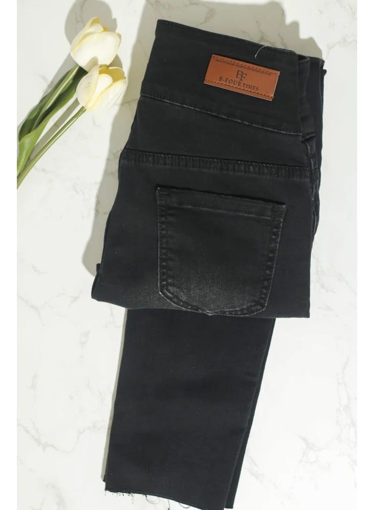 بونكا بنطلون جينز مميز بتصميم عصري يناسب كل الأعمار متعدد المقاسات - Image 1