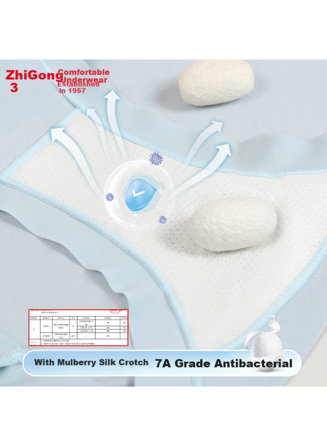 Hodo Soft Elastic Modal Silk Blend 7a Antibacterial Women's Underwear - Image 2