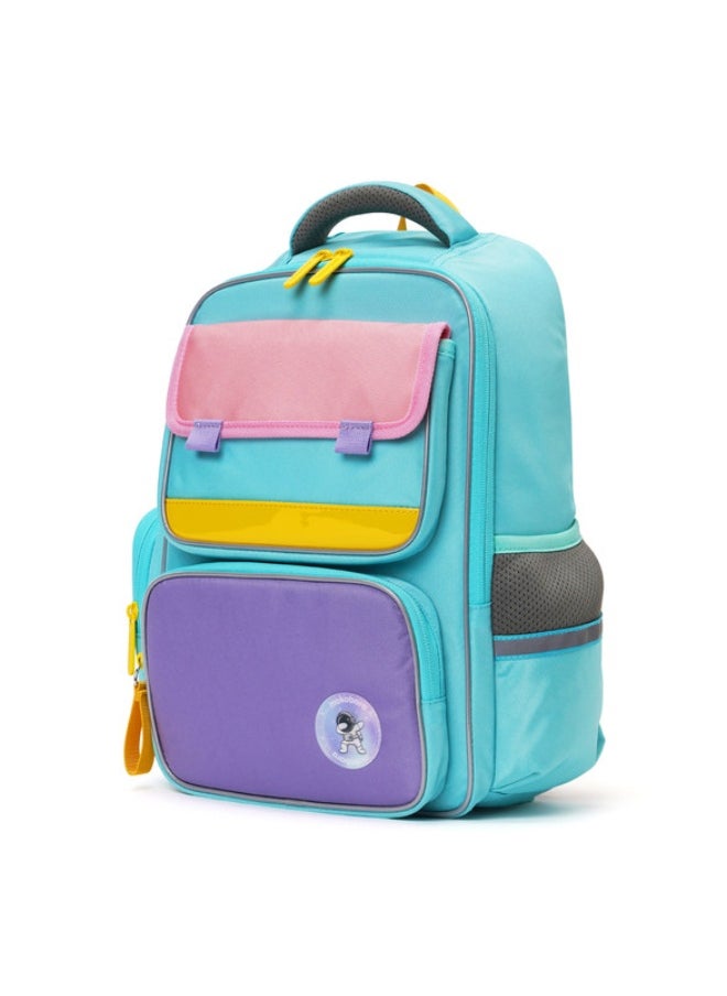 Mokobara Mokobara The Cheddar Backpack - Lightweight Water-Resistant School Backpack for Kids (6-8 Year) with Magicmove Logo and Reflective Stripe Ideal for School, Travel, and Outdoor Adventures (Multicolor)  - Image 1