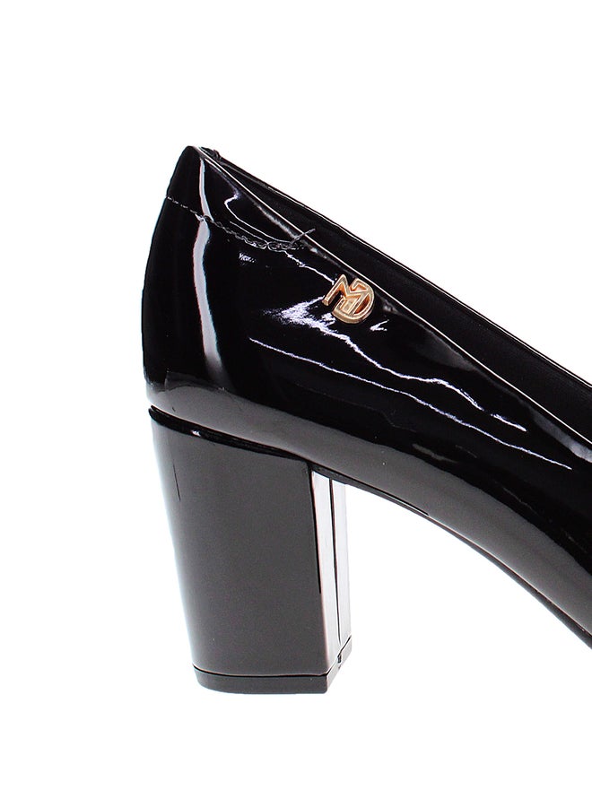 Beira Rio Solid Slip-On Block Heels Sandals - Image 5