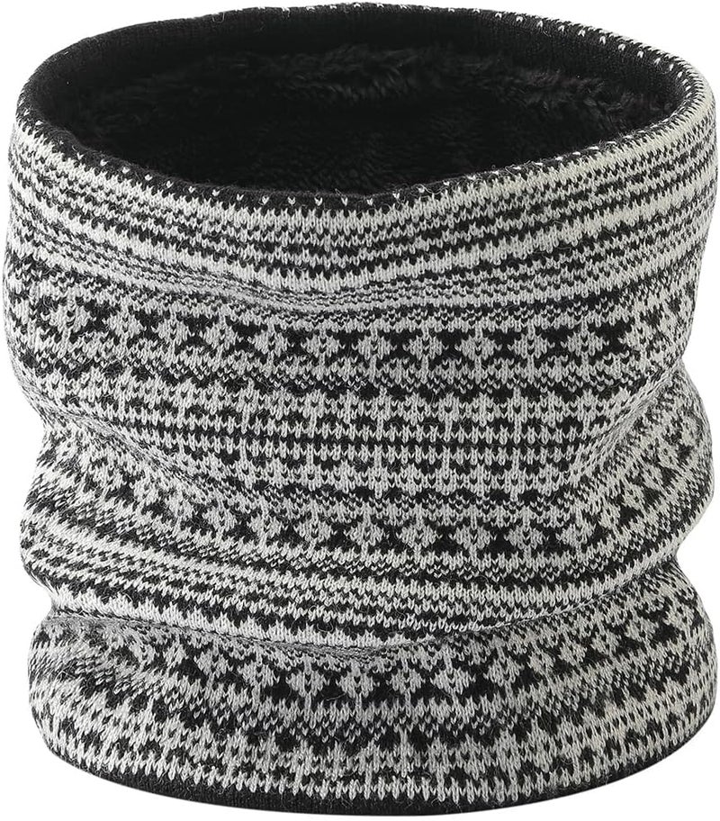 NovForth Winter Neck Warmer Men Ski, Neck Gaiter Face Scarf Women, Fleece Scarf for Men Gaiter Mask, Thick Windproof Scarves - Image 1