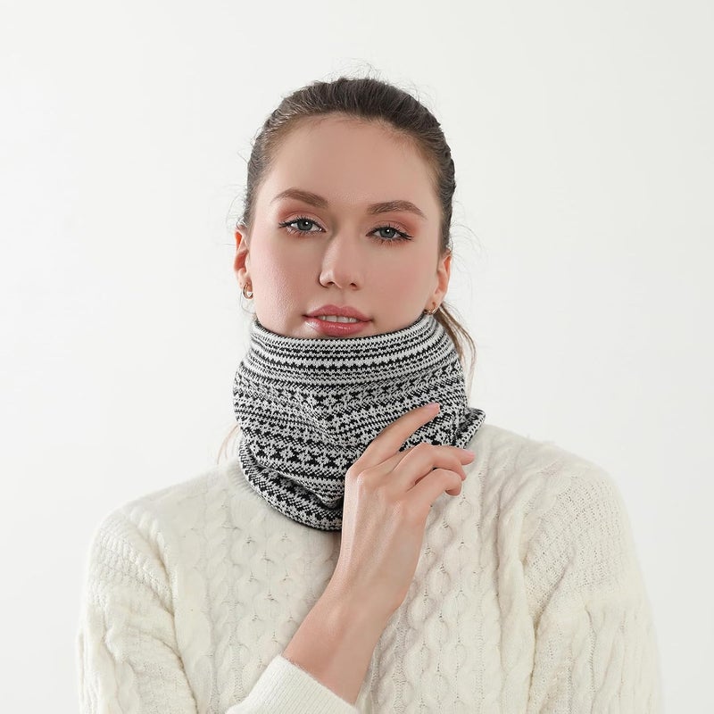 NovForth Winter Neck Warmer Men Ski, Neck Gaiter Face Scarf Women, Fleece Scarf for Men Gaiter Mask, Thick Windproof Scarves - Image 3