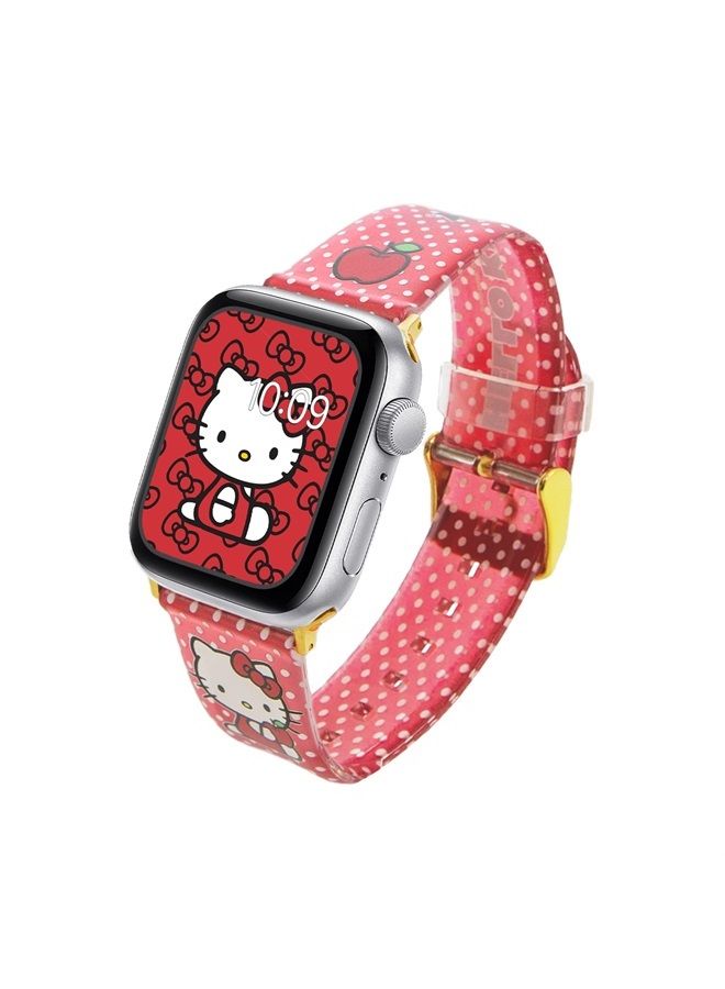 Sonix x Sanrio Watch Band Compatible with ﻿Apple 41mm/40mm/38 mm Watch - Hello Kitty Apples - Image 1