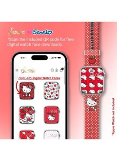 Sonix x Sanrio Watch Band Compatible with ﻿Apple 41mm/40mm/38 mm Watch - Hello Kitty Apples  - Image 4
