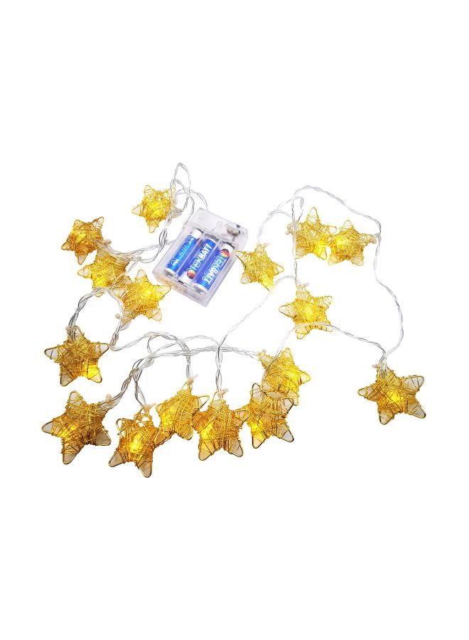 Loquat 16-LED Ramadan Strip Light Gold 2X2meter - Image 1