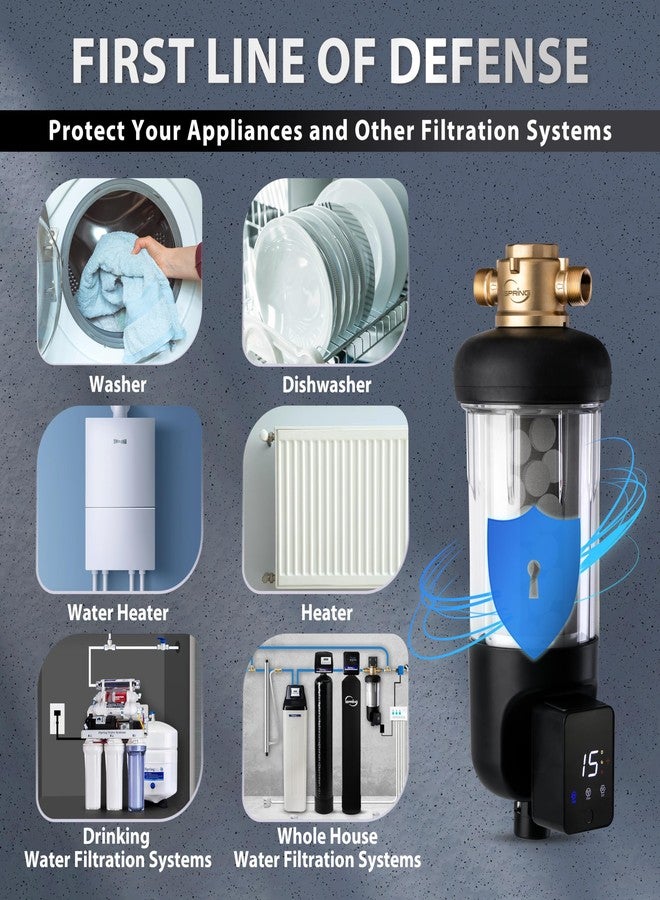 آي سبرينج خرطوشة بديلة لمرشح مياه الرواسب الدوارة FWSP50SL-ARJ من iSpring مزودة بسيليفوس، لسلسلة WSPSL-ARJ وWSPSL-ARJ-BP، عبوة من قطعة واحدة - Image 4