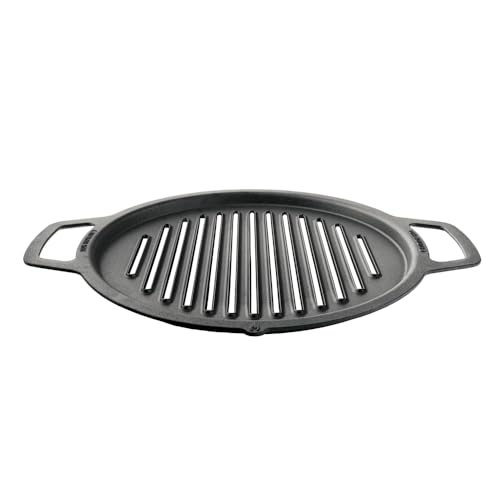 Solo Stove Large Cast Iron Grill Top, Cookware for Bonfire and Yukon fire pit, Fireplace accessory, Cooking surface: 17.75", Weight: 17 lbs - Image 1