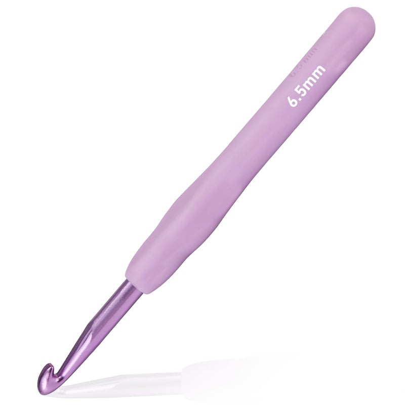 65mm Crochet Hook Supers Smooth 65 mm Ergonomic Crochet Hooks for Beginner Comfort for Arthritic 1 Pack