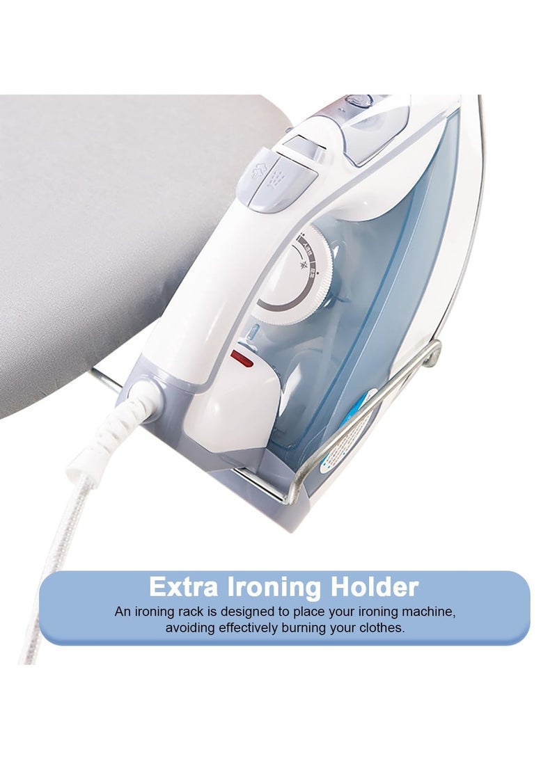 ET-LIFE Countertop Ironing Board, Portable Ironing Board with Ironing Rest Foldable Sleeve Ironing Table Top Space Saving Mini Ironing Station Cover T-Leg Heat Resistance Pad for Laundry Dorm Home Travel - Image 4