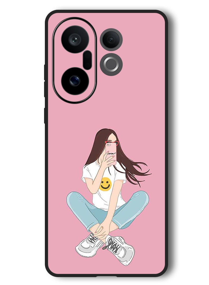 Theodor Case Compatible with Vivo X200 FE 6.31 Inch Protection Shockproof Bumper Cover Selfie - Image 1