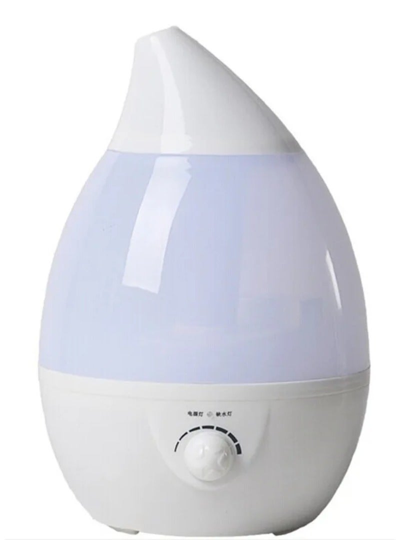Refreshing Mist Humidifier for Bedroom, 2.6L Ultrasonic Humidifier, Premium Humidifier Quiet Operation and Auto Shut Off for white - Image 1