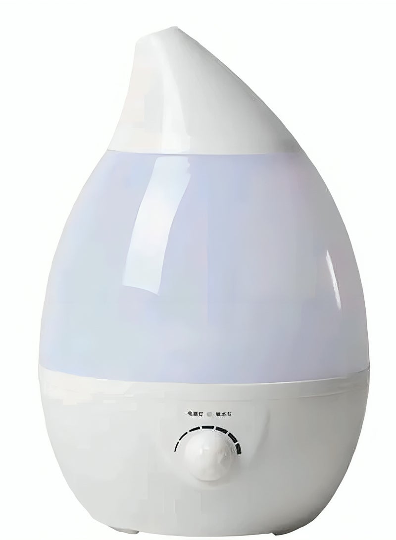 Refreshing Mist Humidifier for Bedroom, 2.6L Ultrasonic Humidifier, Premium Humidifier Quiet Operation and Auto Shut Off for white - Image 2
