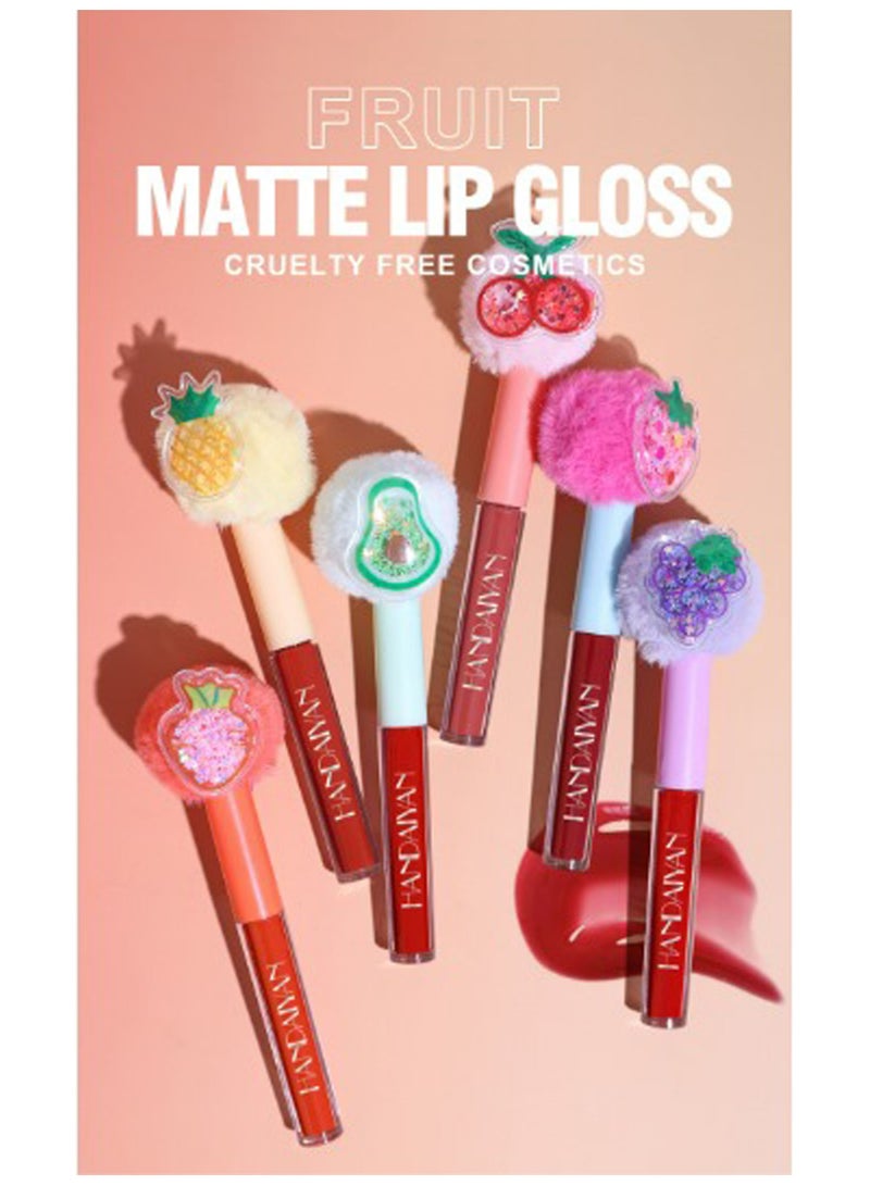 Handaiyan Lipstick Matte Liquid Lipsticks 3 Pcs Makeup For Women Velvet Long Lasting Waterproof Highly Pigmented Colour Quick-Drying, Smudge-Proof, Nourishes, Conditions,Ultra Soft Moisturizes - Image 5